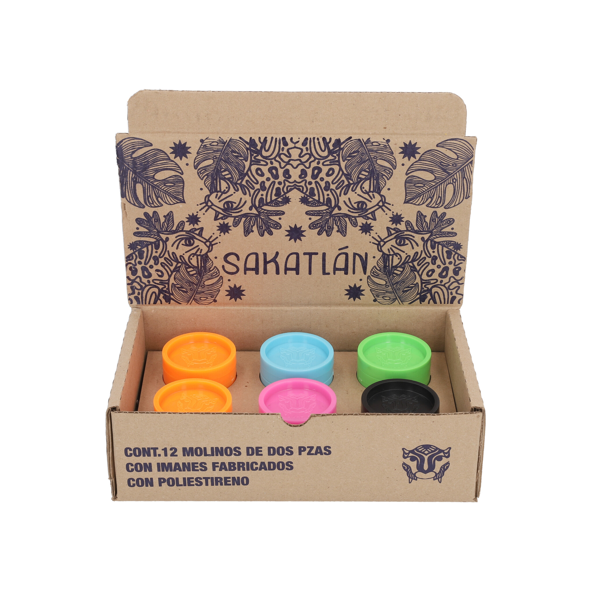 Chillum de vidrio Sakatlán