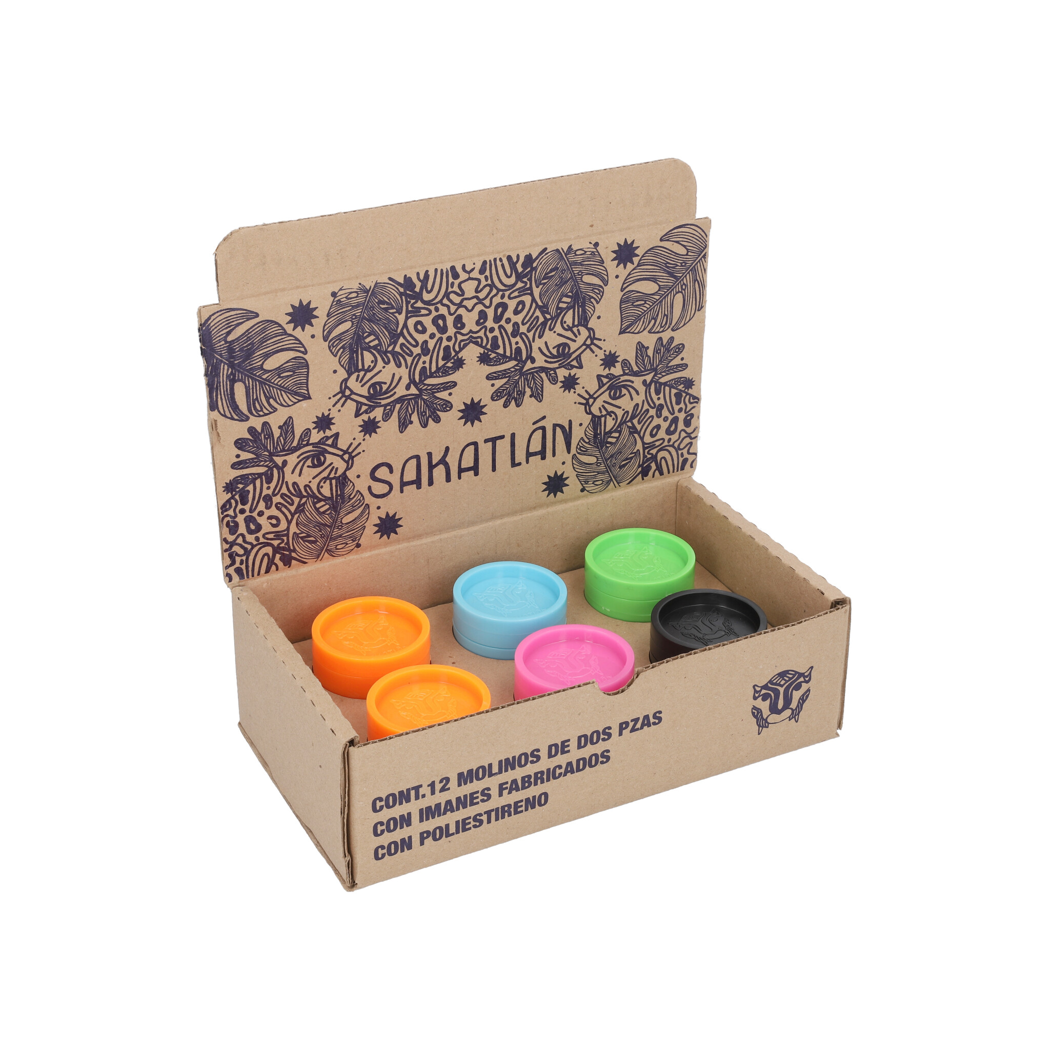 Chillum de vidrio Sakatlán